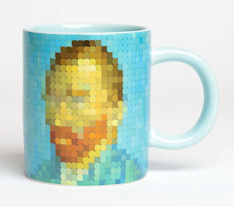 Taza Pixel Art - Van Gogh