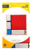 Parche - Composición II en rojo, azul y amarillo