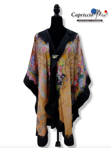Poncho Detalles Klimt