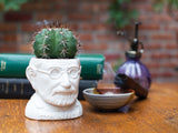 Maceta de cerámica- Sigmund Freud