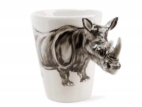 Taza Artesanal Rinoceronte